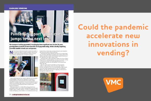 Time for innovation in vending?
